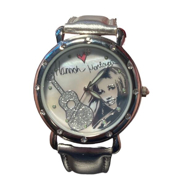 Disney Hannah Montana silver watch  (Miley Cirus) - Picture 1 of 8
